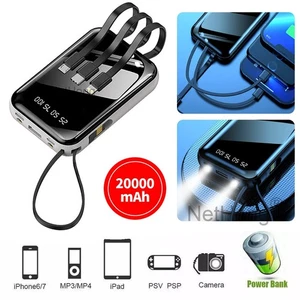 10000mAh 4 USB Power Bank Fast Charger Battery Pack Portable for Mobile Phone - Picture 1 of 11