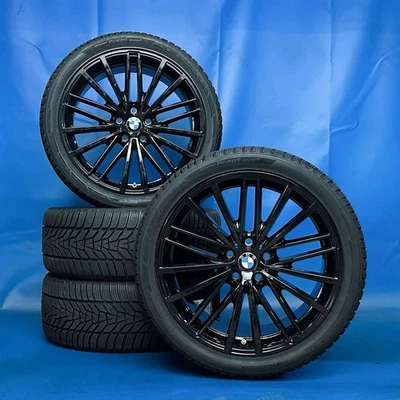 19 Zoll BMW 5er G30 G31 Vielspeiche 635 Winterräder 6863422 6863423 Original - Bild 1 von 4