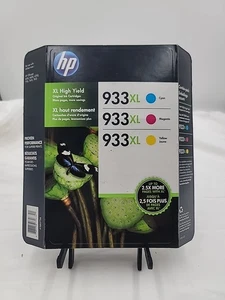 Original HP 933XL D8J65BN 3er-Pack Tintenpatronen NEU OEM VERSIEGELT - Bild 1 von 6