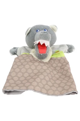 HABA Handpuppe Wolf Grau 25cm Stofftier Plüschtier Kasperlepuppe - Bild 1 von 3
