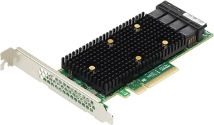 Broadcom LSI HBA Tri-Mode 9400-16i (16× SAS/SATA / 4× NVMe, 4× SFF-8643), PCIe - Picture 1 of 1