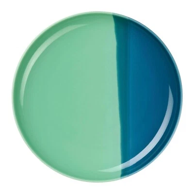 ASA Selection JOY Dessertteller Frühstücksteller Porzellan Grün Blau Ø 22 cm - Bild 1 von 2