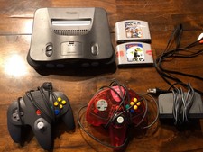 Nintendo 64 Console And Games Lot Bundle