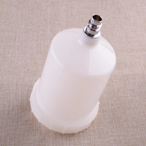 Plastic HVLP Paint Cup Pot Fits For SATA Spray Gun Connector Jet Paint Sprayer - Picture 1 of 4