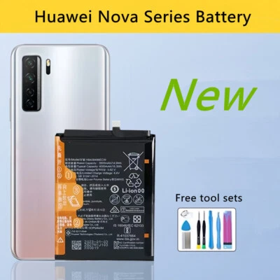 全新原始设备制造商替换手机电池 适用于华为 Nova 2 3 4 5 6 7 8 9 10 11 Pro — 第 1/4 张图片