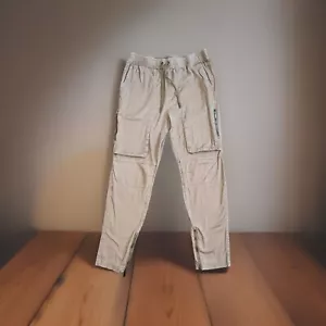 CSG khakifarbene Cargohose Größe große Cargo-Taschen und Reißverschlüsse Stil heißes Muss - Bild 1 von 10