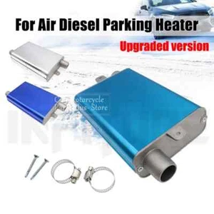 24mm Upgraded Air Diesel Parking Heater Exhaust Pipe Silencer Muffler For Car - Imagen 1 de 24