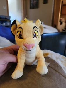 Shop Disney 7" Peluche Sacchetto Fagiolo Imbottito Simba Il Re Leone - D2 - Foto 1 di 5