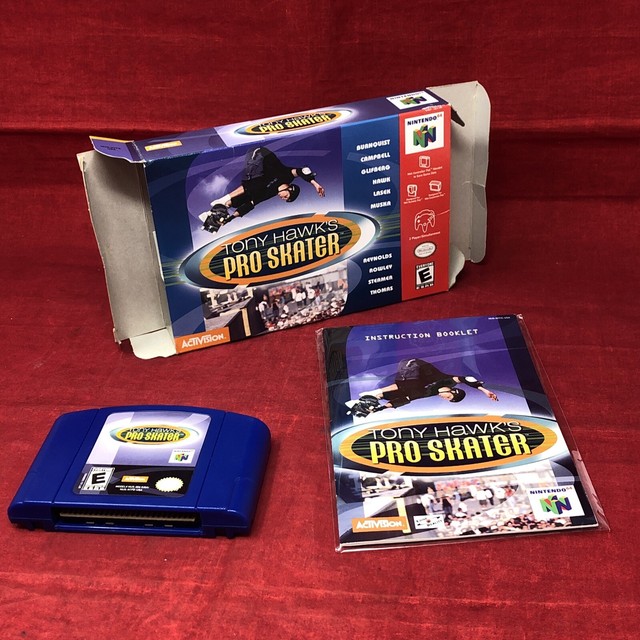 N64 Game Rental: Tony Hawk's Pro Skater 2 – 1up Video Game Rentals