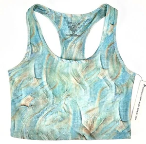 Cropped Tank Top Damen L Mehrfarbig Racerback Sport BH Evolution and Creation - Bild 1 von 5