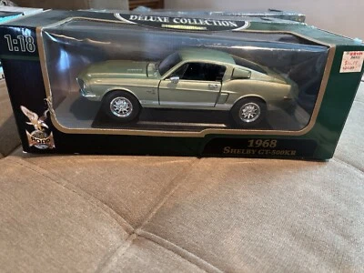 1968 зеленый Shelby gt500 масштаб 1:18 автомобиль - Изображение 1 из 4