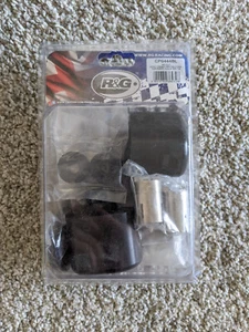 R&G Racing No-cut Aero Crash Protectors Kawasaki Ninja 400 (CP0444BL) - Picture 1 of 6