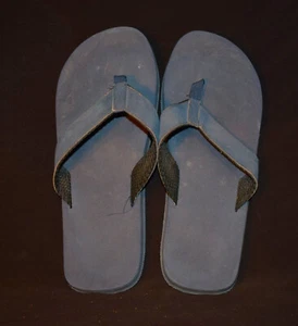Mens Plastic Sandals ~ Flip Flop ~ Beach / Gym / Pool ~ Shoe Size 12.5 - Picture 1 of 10