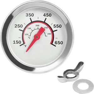 1.8 Inch Grill Temperature Gauge Stainless Steel Thermometer Replacement - Picture 1 of 12