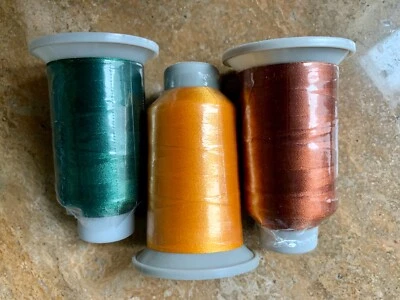 Set of 3 Arc Embroidery Machine Threads - NEW! - Image 1 of 3