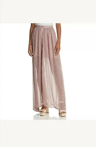 Women's French Connection Long Maxi Skirt Festival Floral Pink Blue White Size 2 - Picture 1 of 4