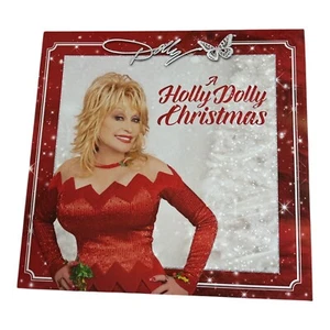 Dolly Parton - A Holly Dolly Christmas Vinyl Record RED 2020 - Picture 1 of 1