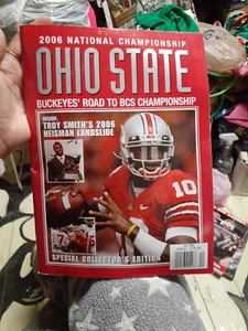 OHIO STATE FB 2006 NATIONAL CHAMPIONSHIP SPECIAL COLLECTOR'S EDITION, TROY SMITH - Picture 1 of 2