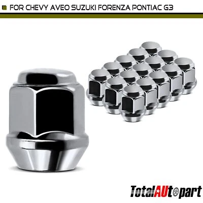 Tuerca de rueda 16x M12-1.50 para Chevy Aveo Pontiac G3 Suzuki Forenza delantera y trasera Foto 1 de 4