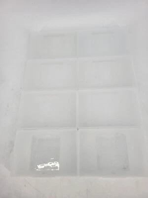 Lot of 8 N64 SNES Game Cartridge Hard Plastic Protector Box Clear FREE SHIPPING - Image 1 of 4