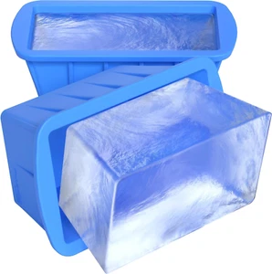 Extra große Eisblockform, 2er-Pack, 8 Pfund Eisblock, Eismaschine für kaltes Eintauchen oder - Bild 1 von 6