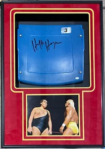 HULK HOGAN Signed Silverdome Seat Back Framed Shadowbox JSA - Picture 1 of 1