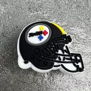 NEW Pittsburgh Steelers Shoe Charm for Crocs Comparable to Jibbitz NFL Football - Picture 1 of 3