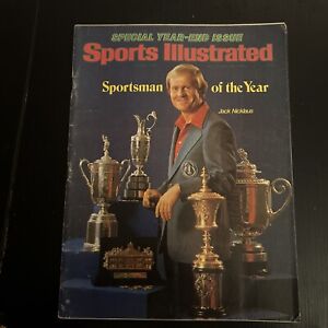 Sportsman of the Year Jack Nicklaus Sports Illustrated 1978-79 Year End Issue!