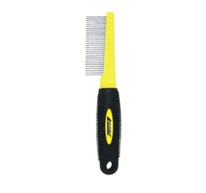 Laube Gummigriff Hunde-/Katzenpflegekamm - Medium - 29 Zähne - Bild 1 von 1