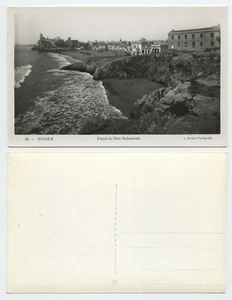 111495 - Sitges - Playa de San Sebastian - Echtfoto - alte Ansichtskarte - Picture 1 of 1