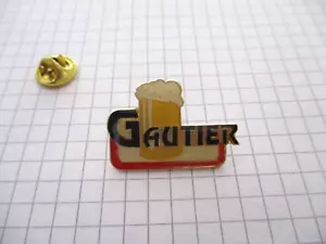 GAUTIER BEER - RARE VINTAGE PIN - PRIVATE COLLECTION - us2 - Picture 1 of 5