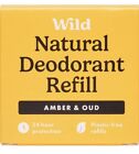 Wild natürliches Deodorant Bernstein und laut duftend Deo Mine BRANDNEU NEU VEGAN