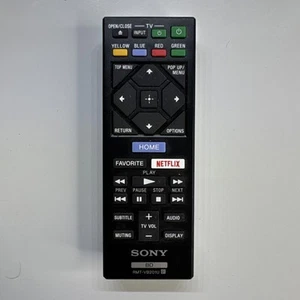 Reproductores Blu-ray remotos originales originales SONY RMT-VB201U BDP-S3700 UBP-X800 OEM - Imagen 1 de 5