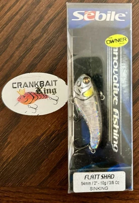 Nuevo de Lote Antiguo Sebile Flatt Shad 54 SK Lipless Crankbait en color O no Xcalibur XRK XR Foto 1 de 2