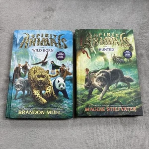 SPIRIT ANIMALS Books 1-2 Hard Back Books Lot of 2  Wild Born & Hunted - Picture 1 of 4
