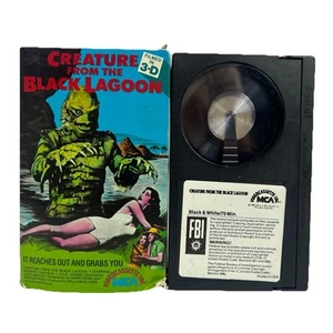 Creature from the Black Lagoon 3D Betamax Tape Ultra Rare Beta Not VHS 1980 80s - Bild 1 von 10