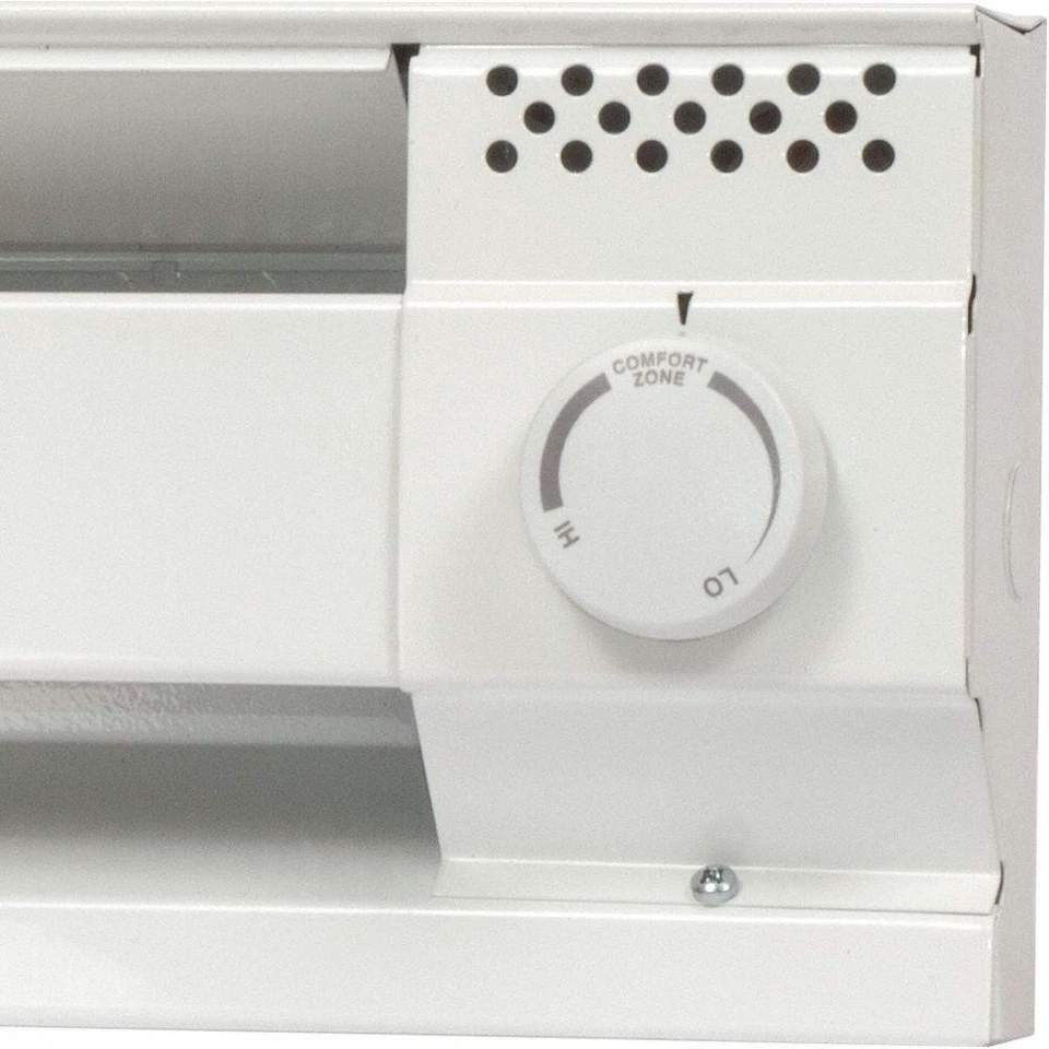 CADET BTF1W Elct Bsbrd Htr Thrmostat,5.88"H,1 Pole 31LK66 - Image 1 of 1