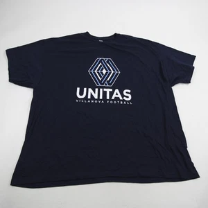 Villanova Wildcats Gildan Dry Blend Short Sleeve Shirt Men's Navy New - Picture 1 of 6