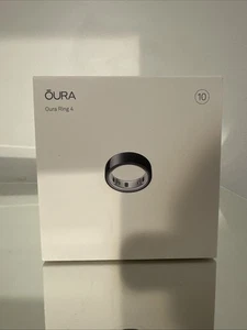 Oura Ring Gen 4 - Black - Size 10 - BRAND NEW SEALED BOX Free Shipping 🚚🚛 - Picture 1 of 2