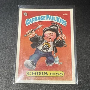 1985 Series 2 GPK Garbage Pail Kids OS2 62b CHRIS HISS Free SH - Bild 1 von 2