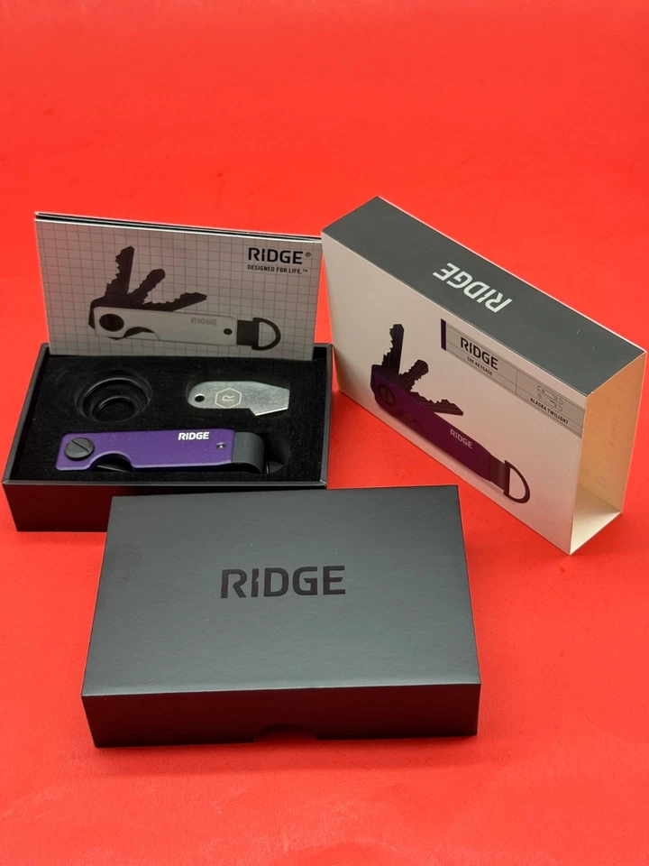 Genuine Ridge Key Limited Edition Hennessey Key Holder. Never .