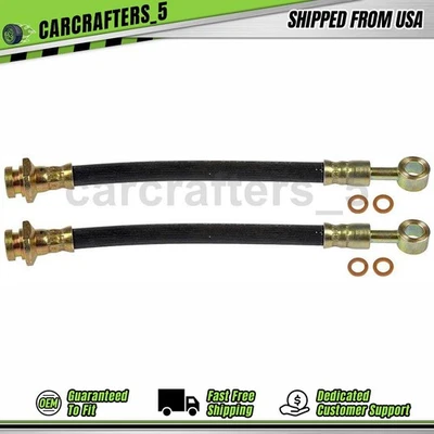 2 mangueras hidráulicas de freno internas delanteras para Chevrolet Tracker 1999-2002 1,6 L Foto 1 de 4