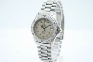 [LESEN] Tag Heuer 2000 Series Professional 972.013 Quartz Date 200m Silber Jungen - Bild 1 von 11