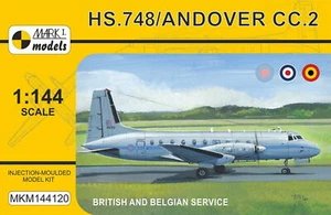 1/144 Transport : Hawker Siddely HS748 Andover CC.2 [RAF&Belg] #144120: MARK1 - Picture 1 of 2