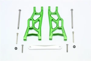 GPM Green Aluminum Front Suspension Arms for Traxxas 2WD Stampede Rustler Slash - Picture 1 of 2