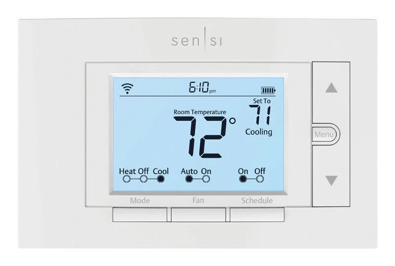 Emerson Sensi Smart Programmable Thermostat - White (ST55)
