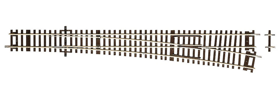 42489 Roco HO Right Switch Wr 10, Length 345 mm, 10 Degrees - Image 1 of 1