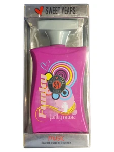 Sweet Years Music 50ml Eau de Toilette for HER VINTAGE SCATOLATO NO BLISTER - Foto 1 di 1