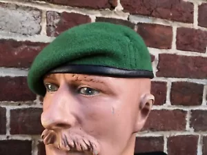 Armée Britannique - Béret vert Intelligence Corps -Tour de tête 58/Size 58📌4a.. - Picture 1 of 2