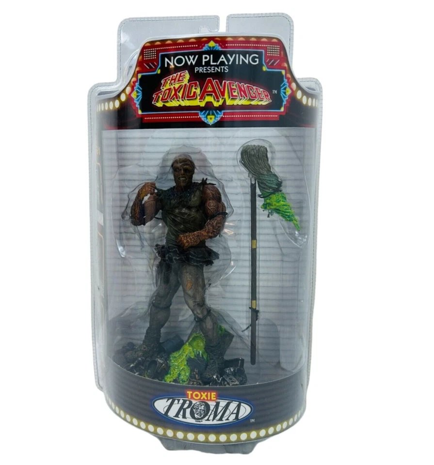 2 Toxic Avenger Action Figure Toxie SOTA Toys Now Playing 2004 Clear Version